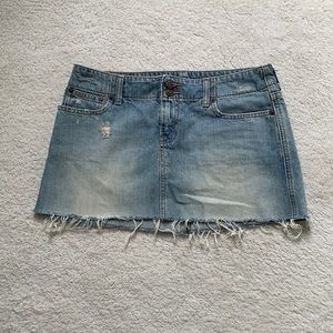 Jean Mini Skirt
